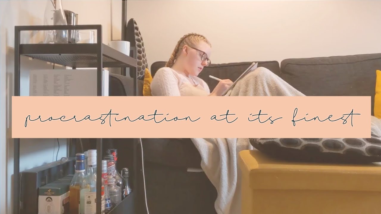 Procrastination at its finest || grad school vlogs