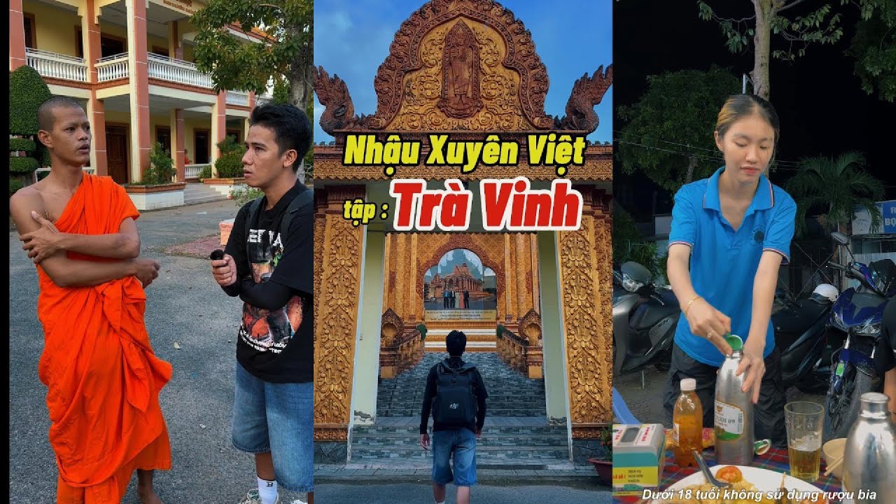 Nhậu Xuyên Việt tập : Trà Vinh #thinhdaden #nhauxuyenviet #travinh