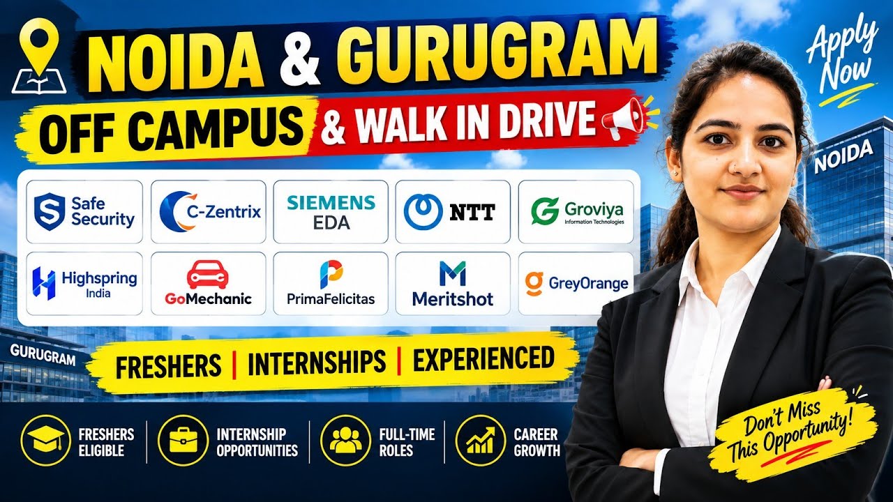 🔥 DELHI NCR JOBS SEPTEMBER 2026 | Noida, Gurugram & Delhi Hiring | Freshers & Experienced | IT Jobs