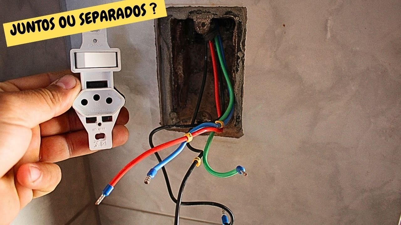 ILUMINAÇÃO e TOMADAS JUNTOS OU SEPARADOS /// Muitos encontram essa situação entenda sobre