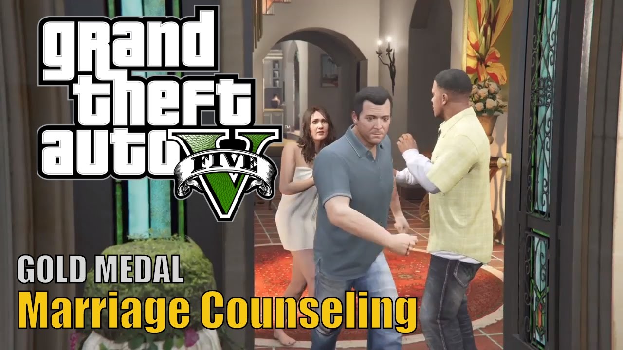 GTA 5 Marriage Counseling Mission #6 - Gold Medal Walkthrough
