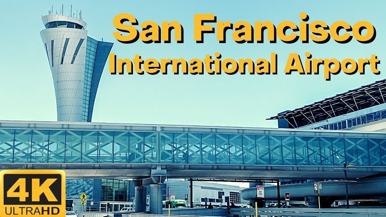 Virtual Tour of San Francisco International Airport | SFO Virtual Walk in 4K