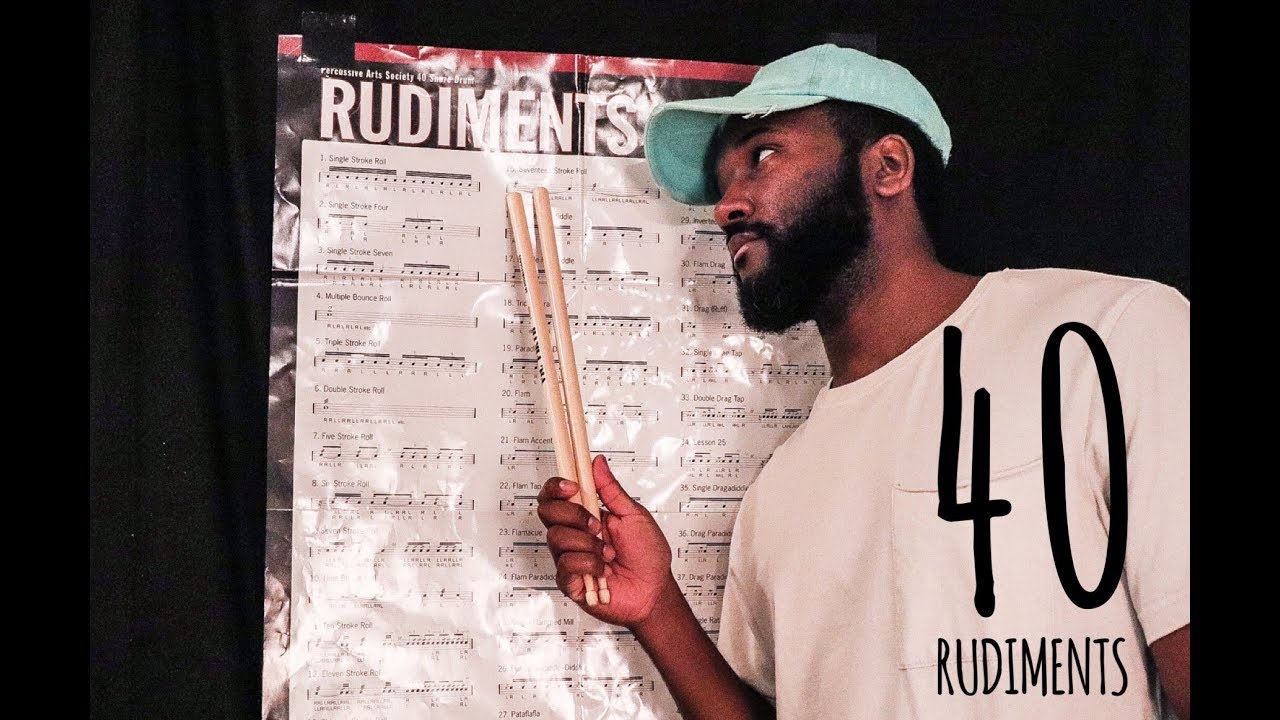 All 40 Rudiments - Jerome Flood II