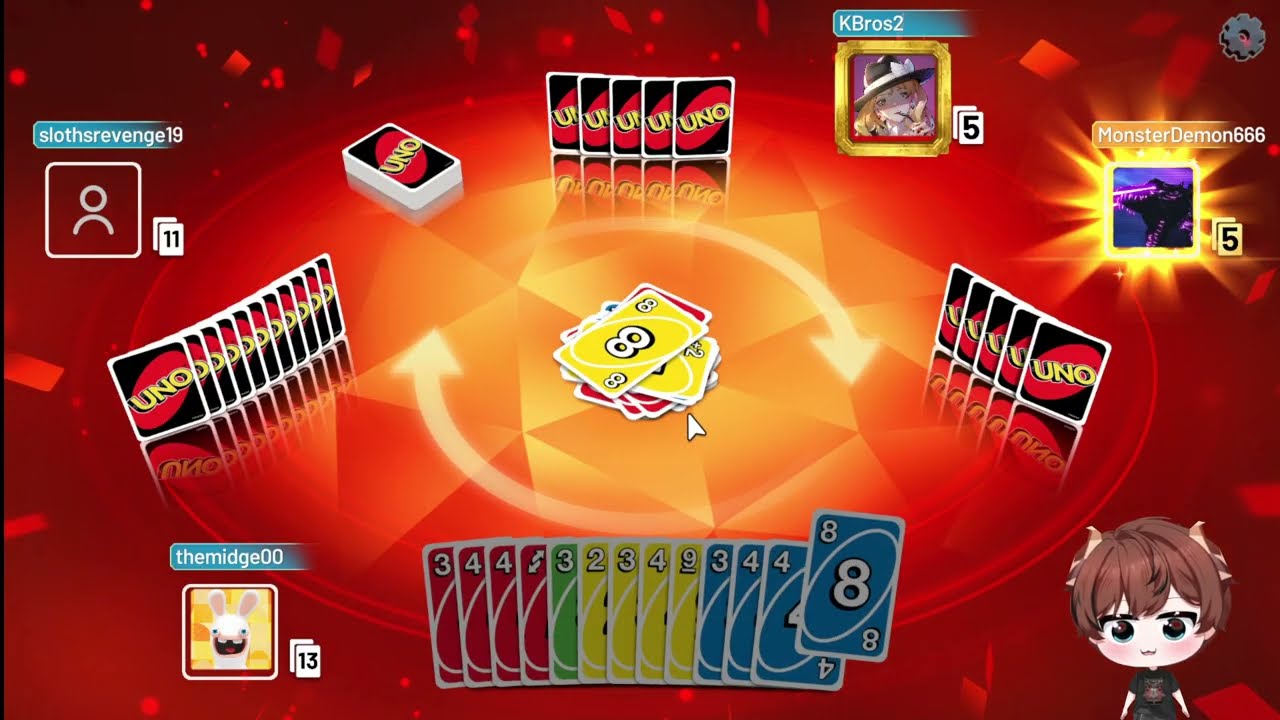 UNO- How to hold people in a game LOL
