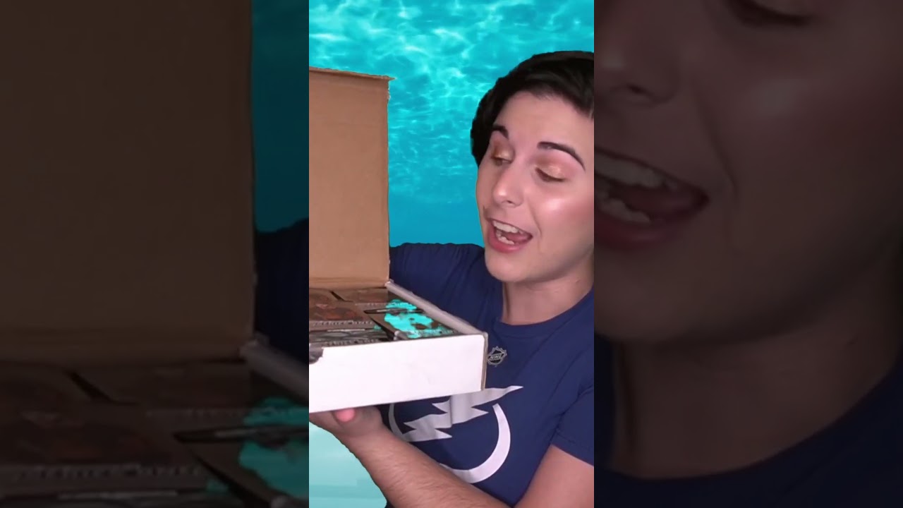 Did Ally Curse in the Mystery Package Video? #behindthescenes #upperdeck  #shorts
