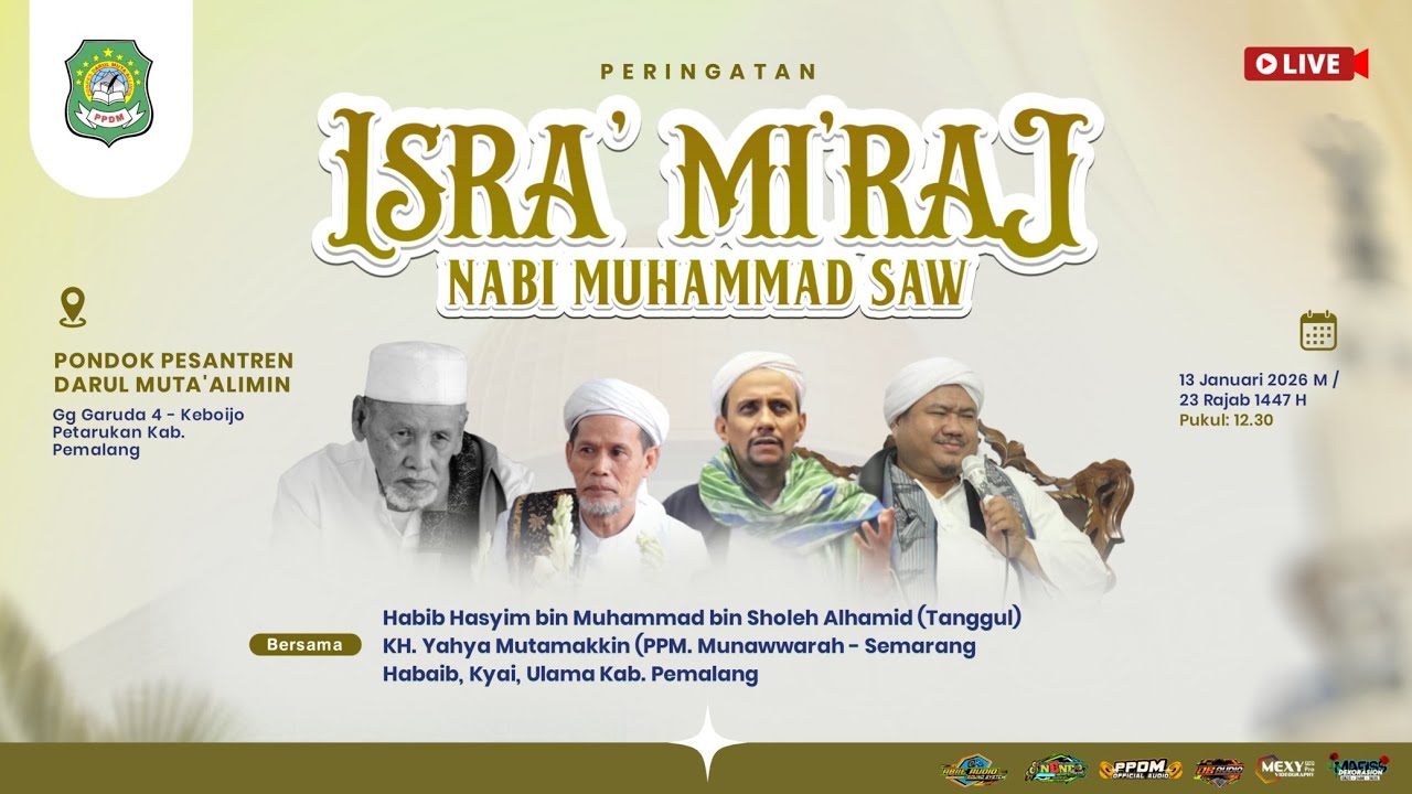 ISRA' MI'RAJ NABI MUHAMMAD SAW PONPES DARUL MUTA'ALLIMIN
