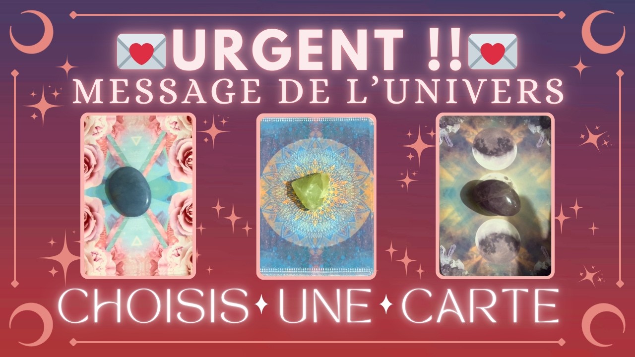 ✨Ce message des guides que vous avez besoin d'entendre💫3 CHOIX🔮Tirage Intemporel