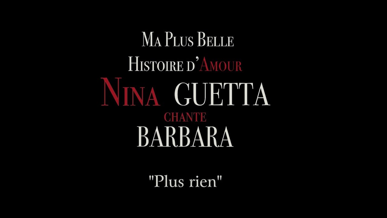 Plus rien