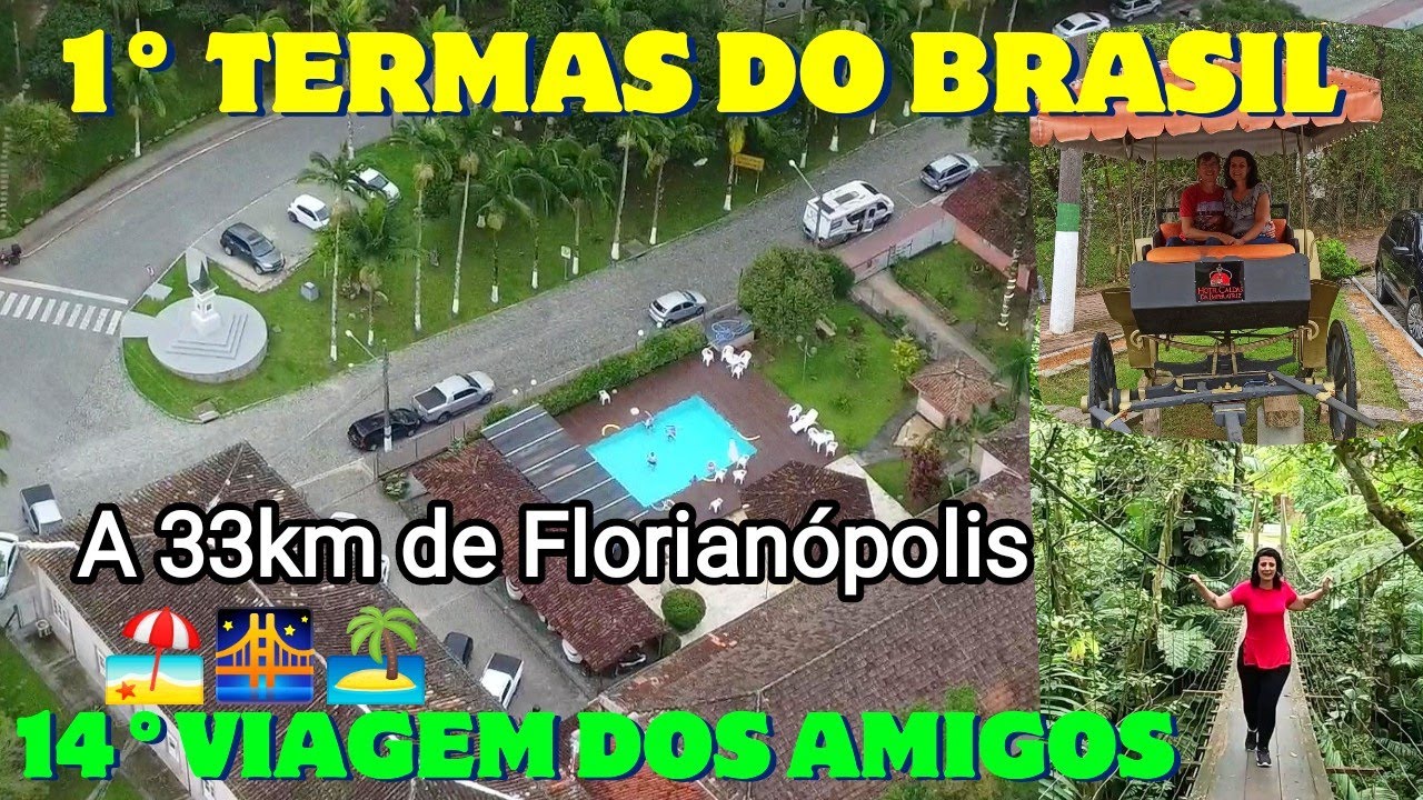 CALDAS DA IMPERATRIZ 1ª ESTÂNCIA TERMAL DO BRASIL  1080HD!!!