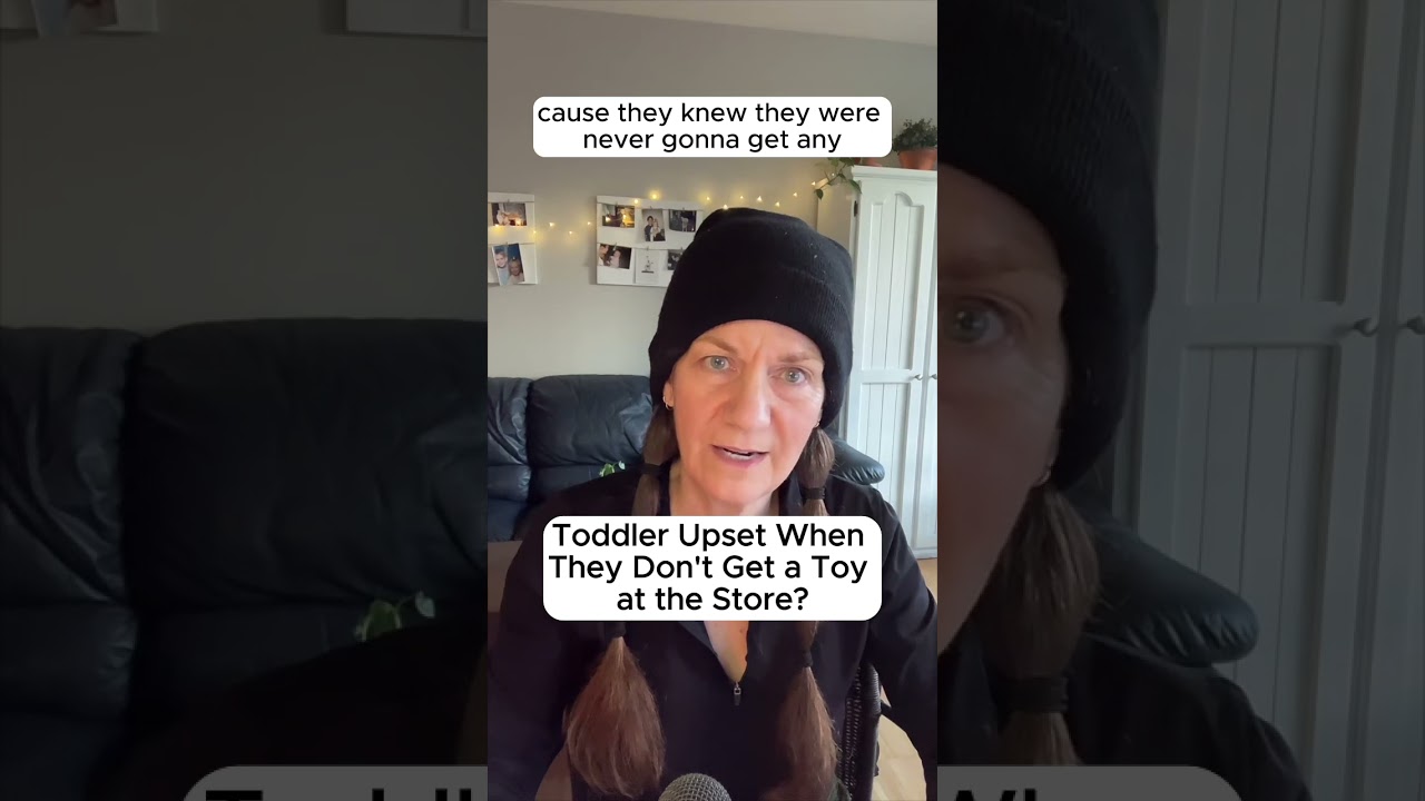 Toddler Upset When They Don't Get a Toy at The Store? #toddlermoms #toddlerparenting #toddlerlife