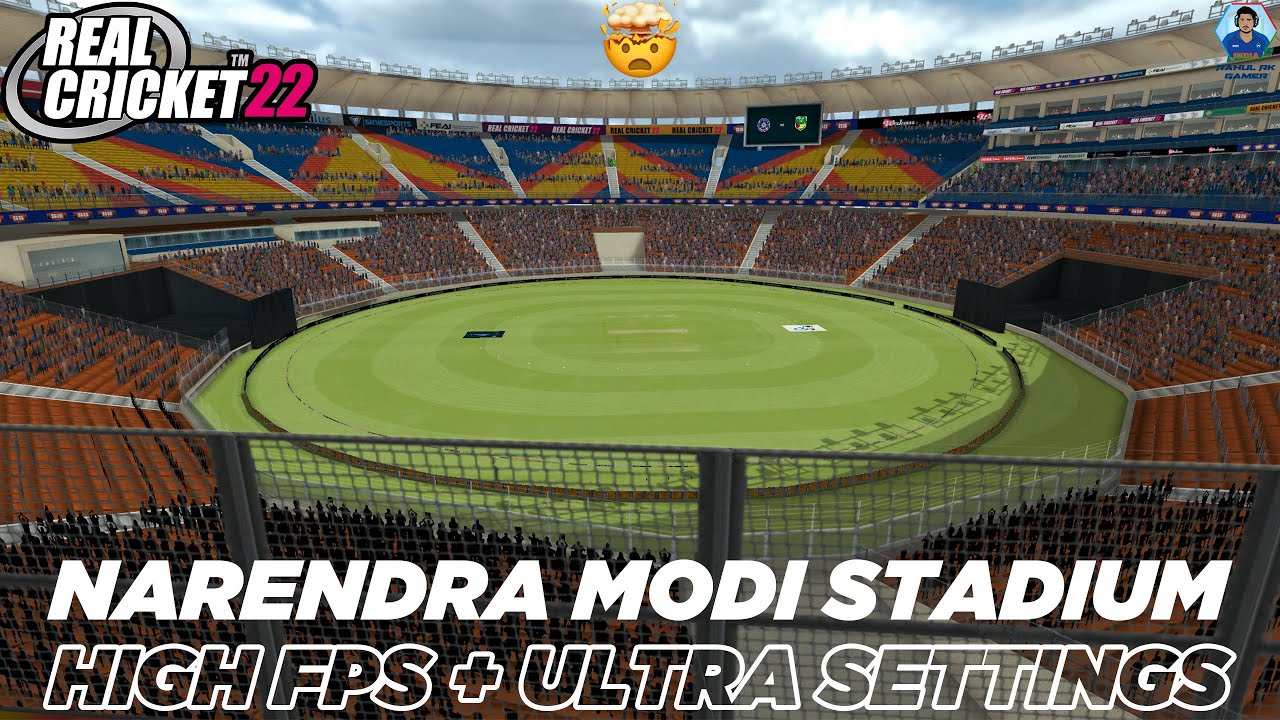 RC22 New Update - Most Realistic NMS Stadium + Bhuvi's Bowling Action + Sky & Pant's Shot Animation