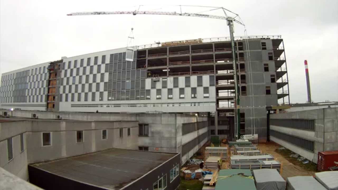 Facademontage Kolding Sygehus