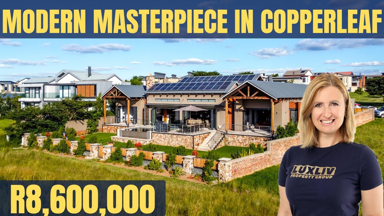 MODERN R8,600,000 MASTERPIECE in Copperleaf Golf Estate