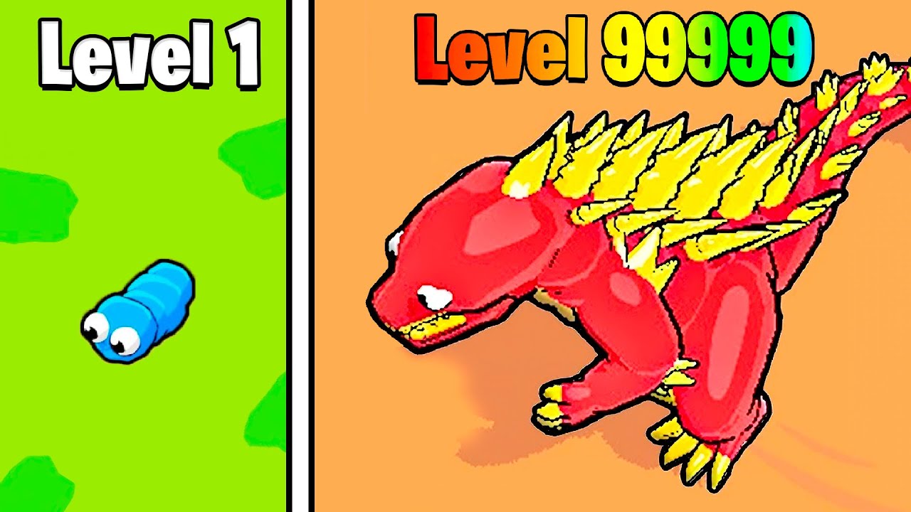 EVOLVE AN ELEMENTAL LARVA INTO A MAX-LEVEL ELEMENTAL MONSTER IN EAT TO EVOLVE!