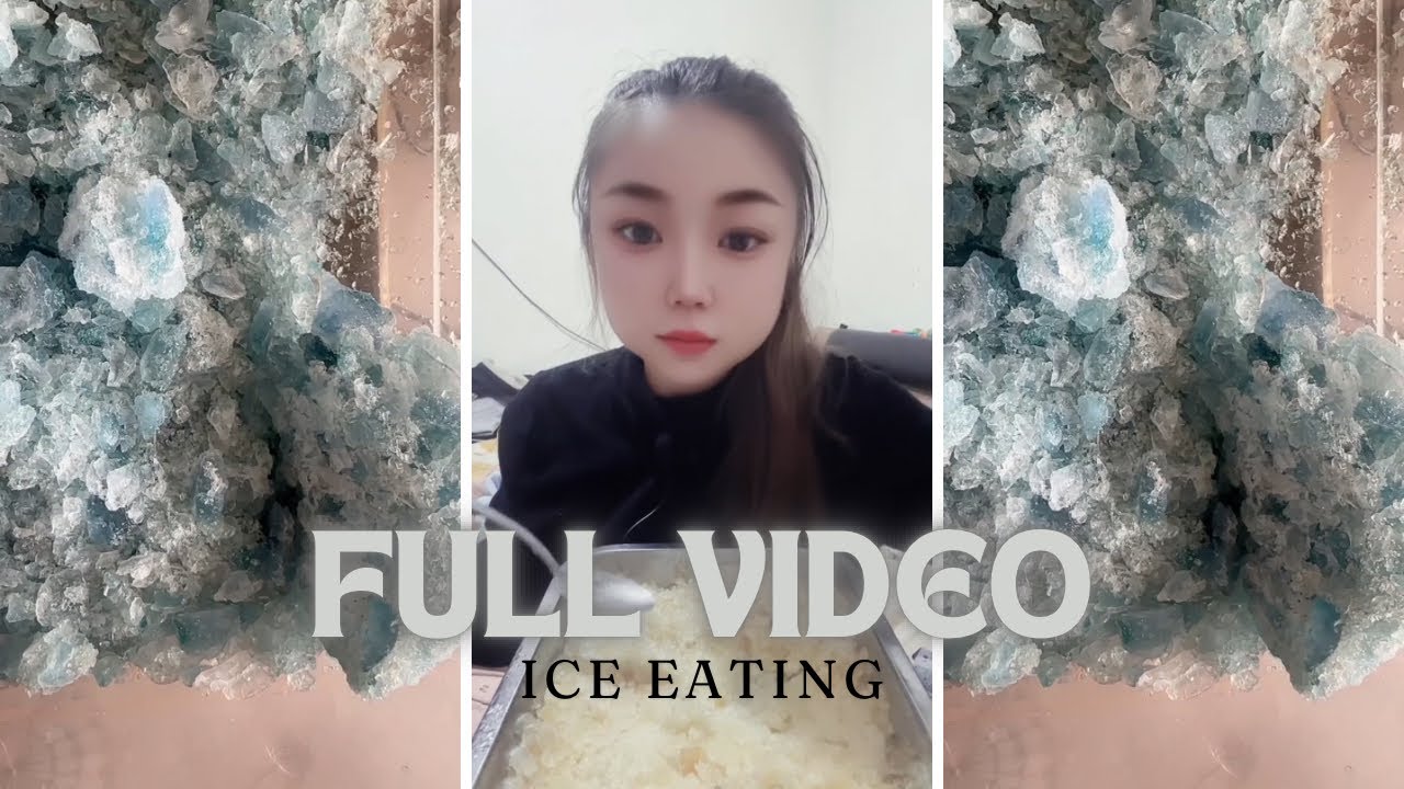 FULL VIDEO | HER CRUSHED ICE EATING ASMR