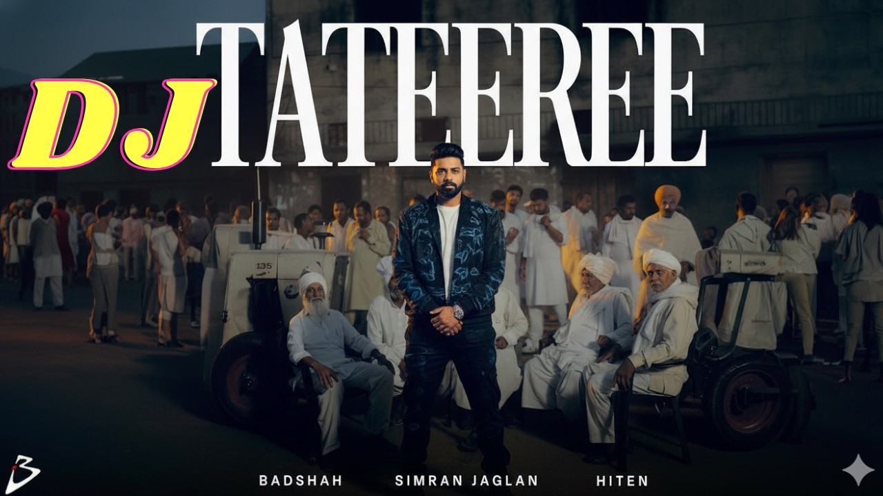 TATEEREE | BADSHAH X SIMRAN JAGLAN X HITEN | Biggest Track Of The Year | Official Music Video
