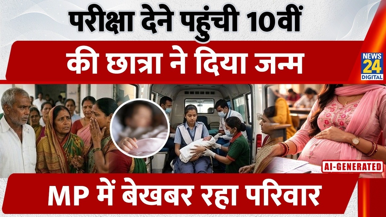 10th Class Student Gave Birth: Exam देने पहुंची छात्रा ने दिया बच्चे को जन्म | Dhar | MP