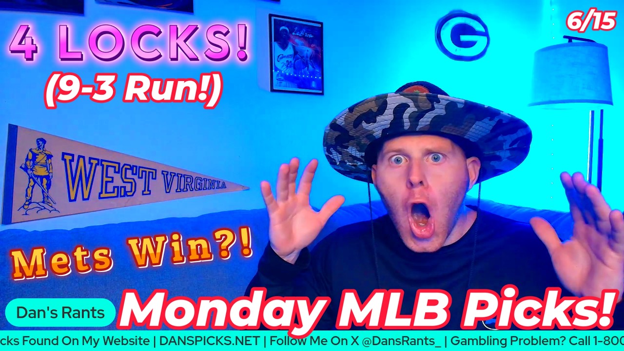 Прогнозы и ставки на MLB (ВСЕ МАТЧИ) &mdash; понедельник, 15 июня | 4 ЖЕЛЕЗНЫЕ СТАВКИ сегодня!