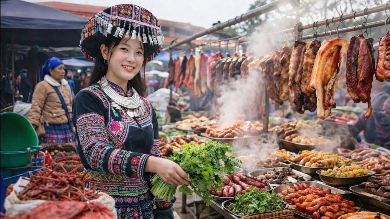 ẨM THỰC LẠ MẮT(Bắc H&agrave;) - CỦA NGON - DƯỢC LIỆU RỪNG - CH&Oacute; HMONG CỘC ĐỘC LẠ | CHỢ V&Ugrave;NG CAO T&Acirc;Y BẮC 