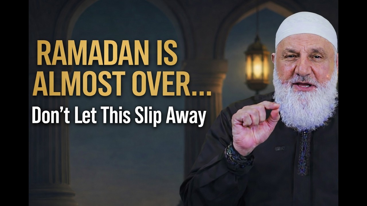 Ramadan Is Almost Over… Don’t Lose This | Ustadh Mohamad Baajour