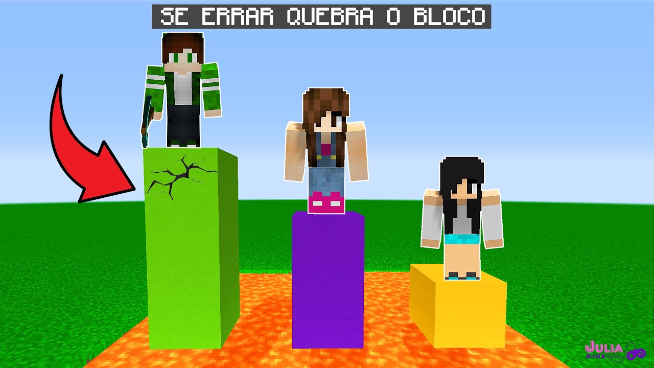 DESAFIO DAS PALAVRAS (Minecraft em Família)