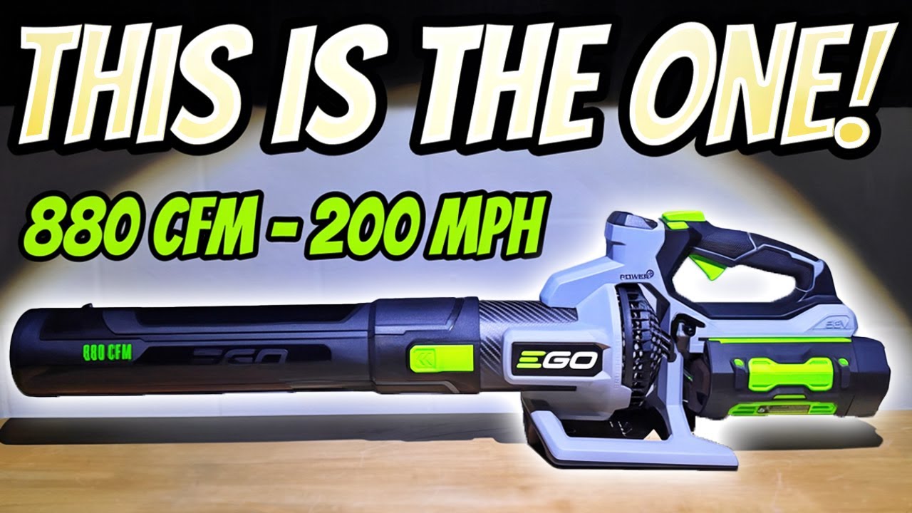 Battery Power Just Got REAL! 💥 EGO 880 CFM Blower
