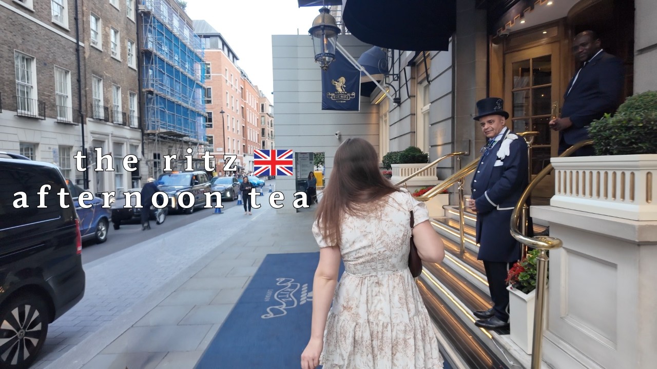 We had afternoon tea at The Ritz! - we were shocked! 