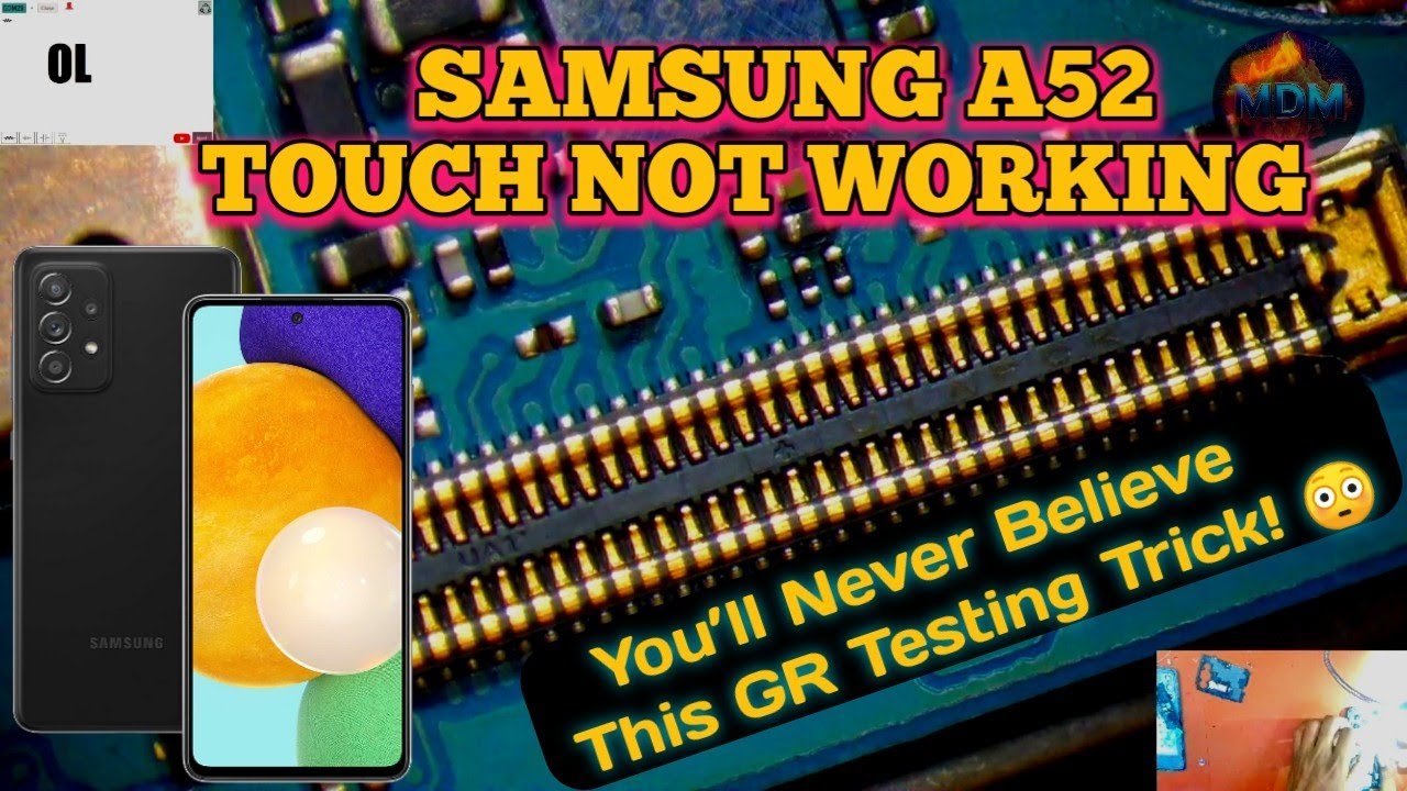 🔥Secret GR Testing New Trick😱| Kisi Ko Pata Nhi 101% Sure | Samsung A52 |Touch Not Working Solution