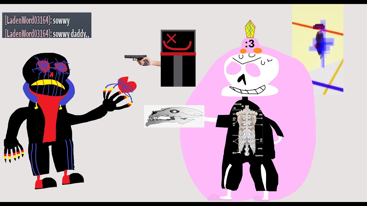 Sans Funny Boss Rush || Puppets + Error boss beaten