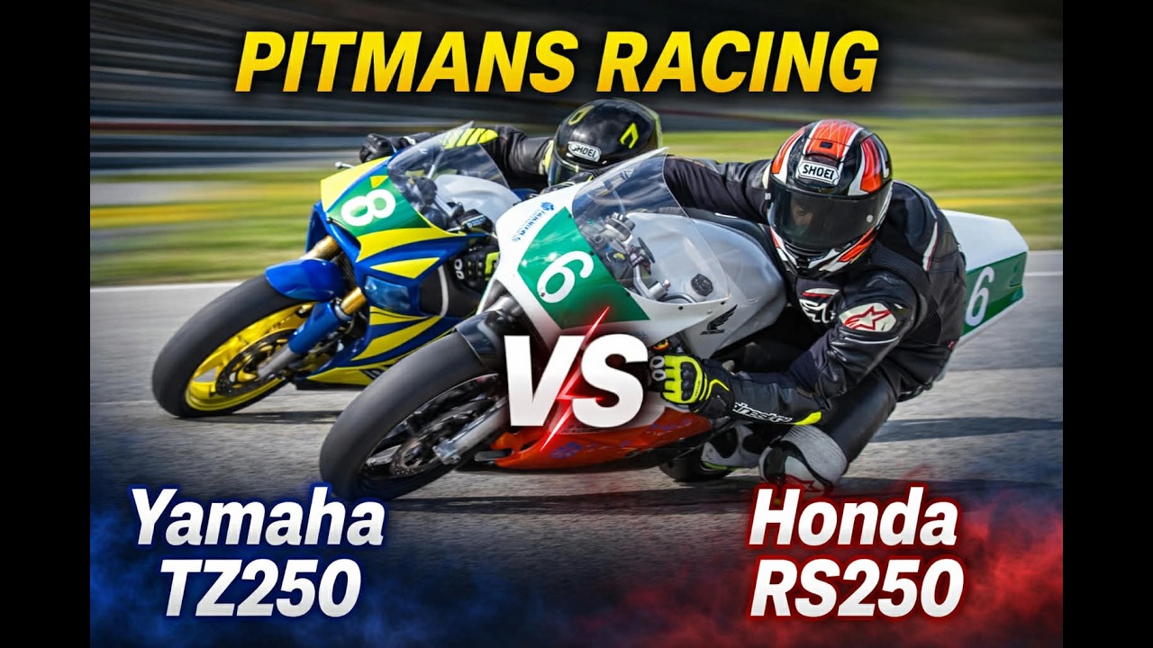 YAMAHA TZ250 vs HONDA RS250