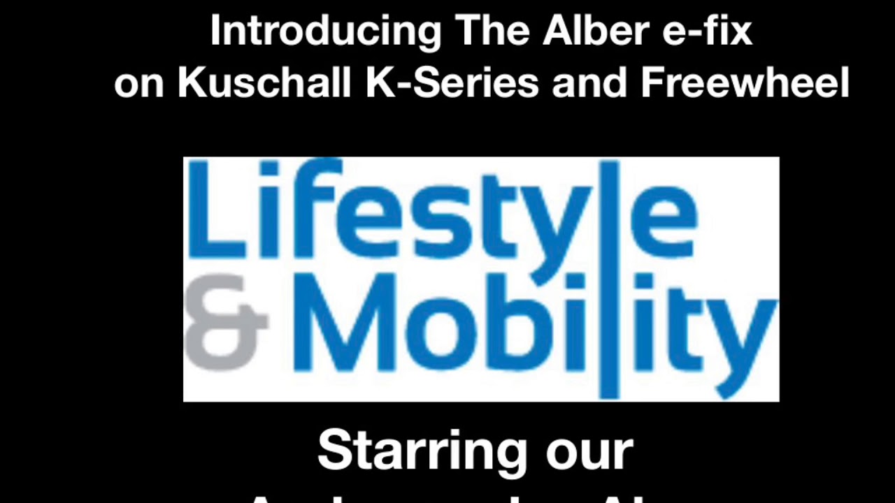 Putting the Kuschall K series and the  Alber e-fix with freewheel though its paces