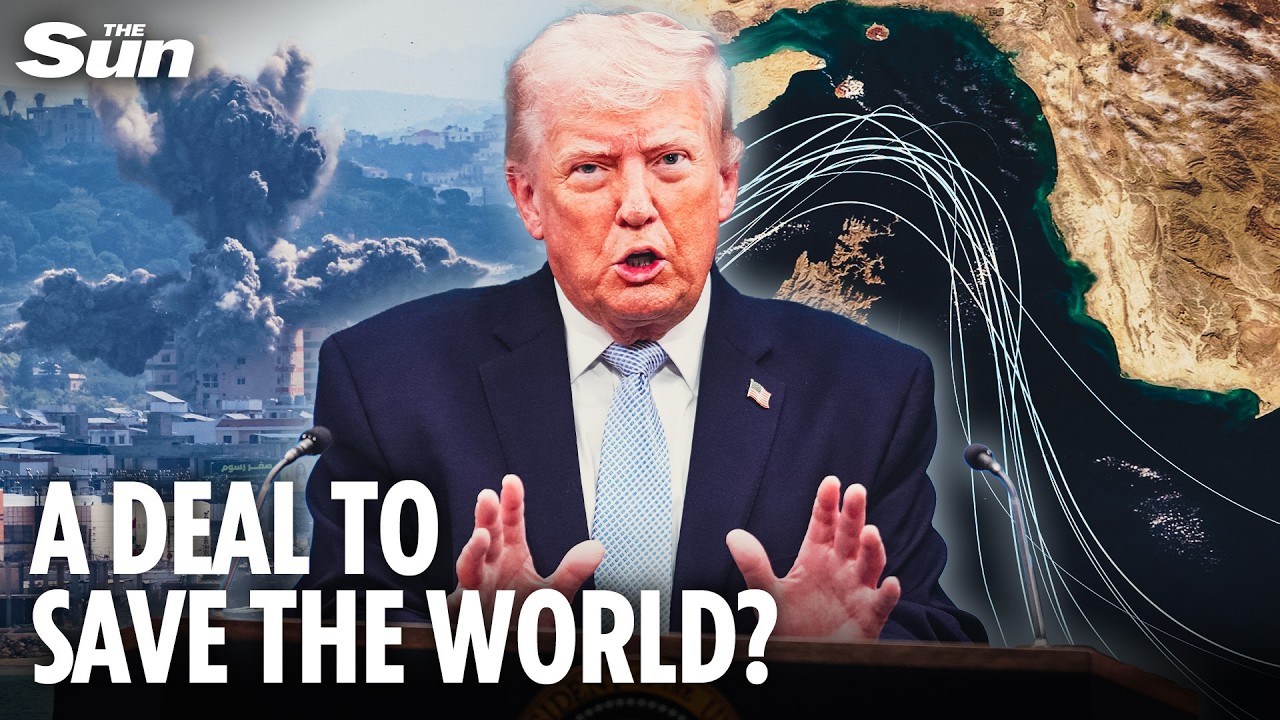 Iran reveals 10-point deal agreed with Trump BUT $500bn Hormuz tollbooth & nuke enrichment to remain