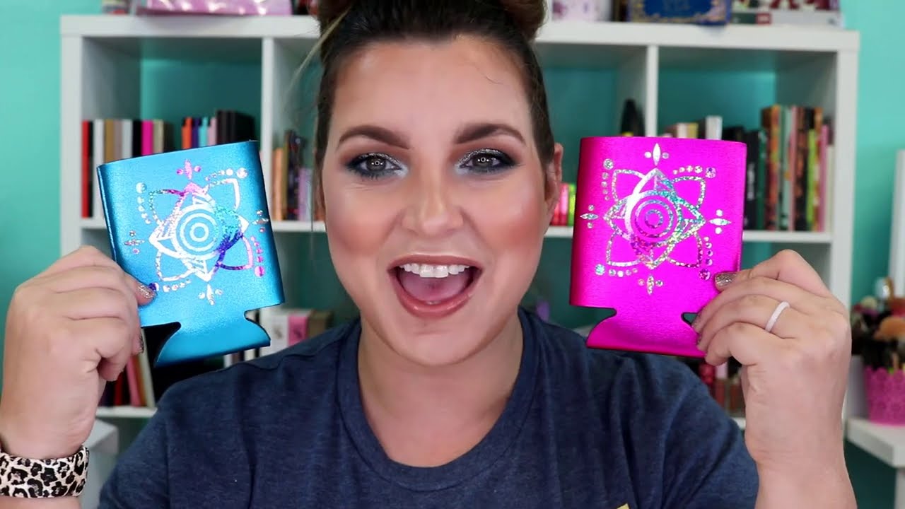 How to Apply HTV to Can Coolers or Koozies