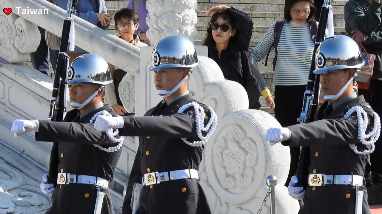 🤩 中華民國115年2月10日(2026/2/10) #中正紀念堂 15點場次 #陸軍儀隊 訓練展示Army Honor Guard Training displays❤️(4k)