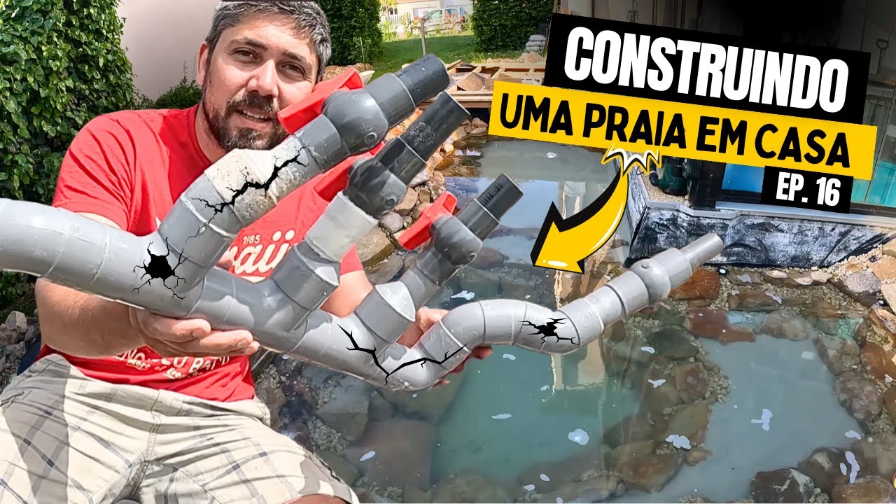 FUI ENCHER O LAGO E VEJA O QUE ACONTECEU | Reforma do Lago - Ep. 16