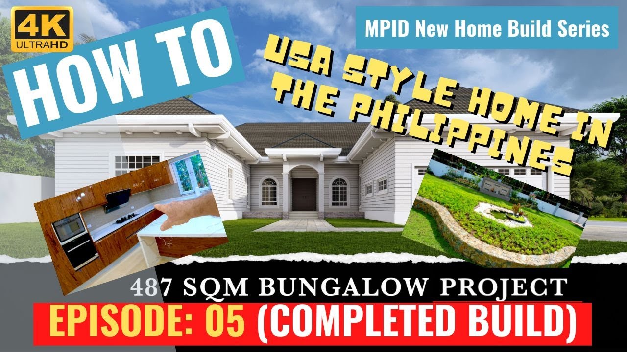Tour of a US Style House in the Philippines (House Building in the Philippines)