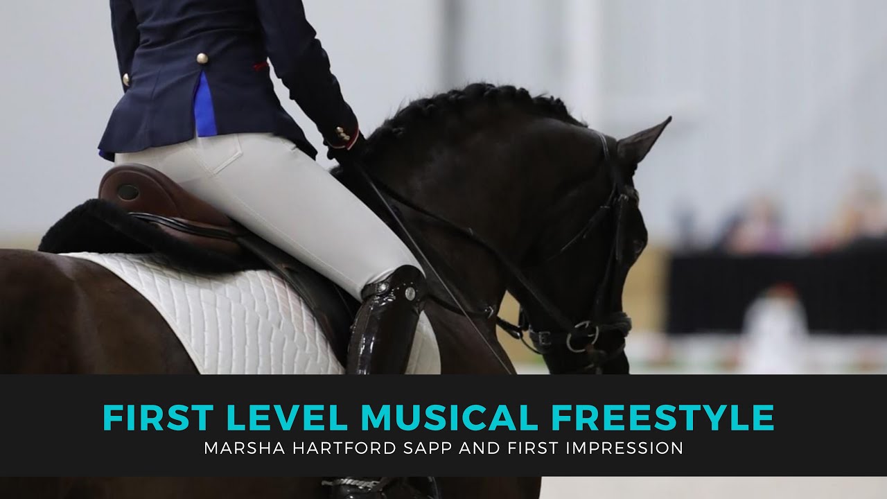 First Level Dressage Musical Freestyle - Marsha Hartford Sapp and First Impression WEC Horse Show