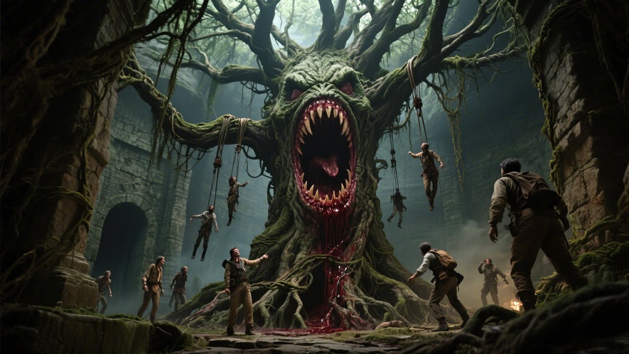 【Full Movie】探险队寻宝惊动远古食人植物，无人生还！