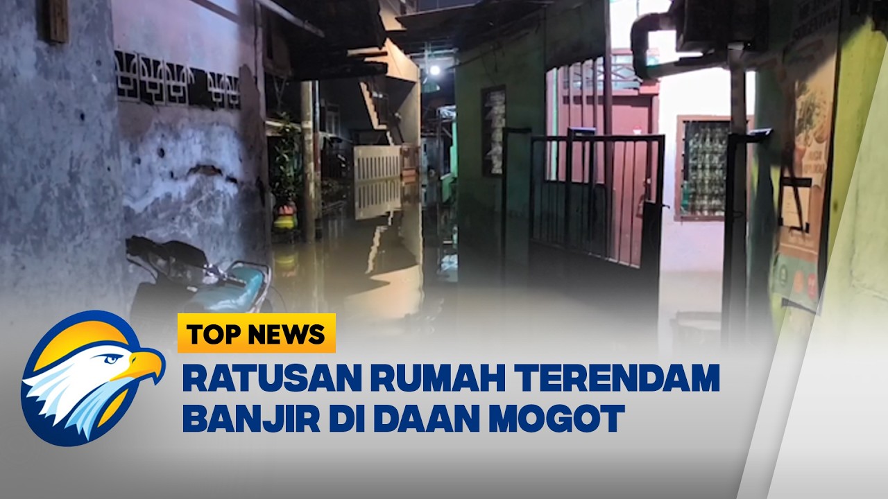 Banjir Setinggi Satu Meter Rendam Pemukiman di Jakarta Barat - [Top News]