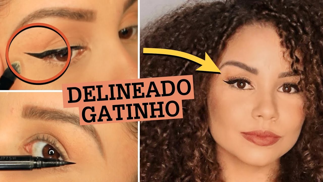 DELINEADO GATINHO PARA INICIANTES: COMO FAZER? ✨