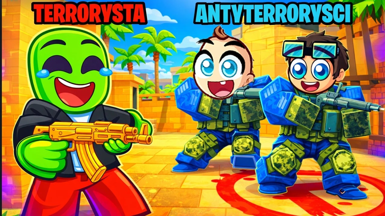 GRAMY W CSA W ROBLOX Z PALIONOWEM! (BLOX STRIKE)