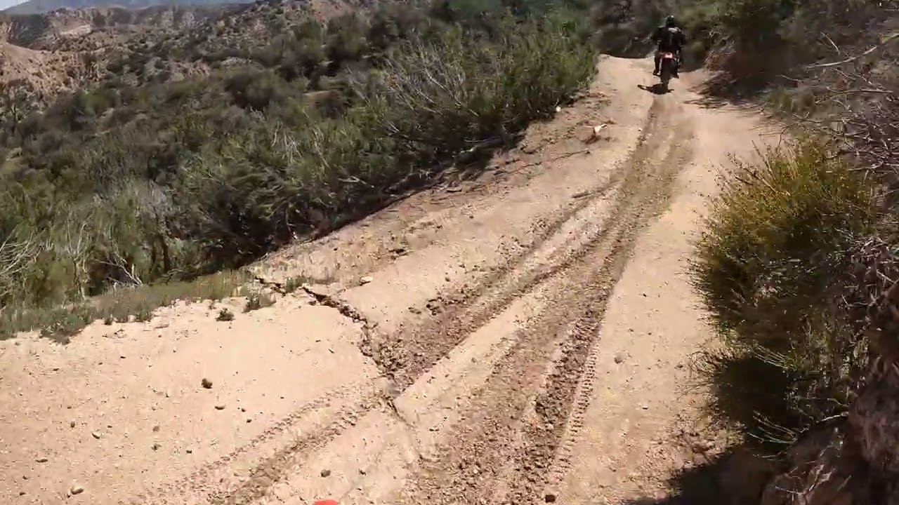Honda CRF-250 @ Badlands Trail - Hungry Valley OHV Gorman, California