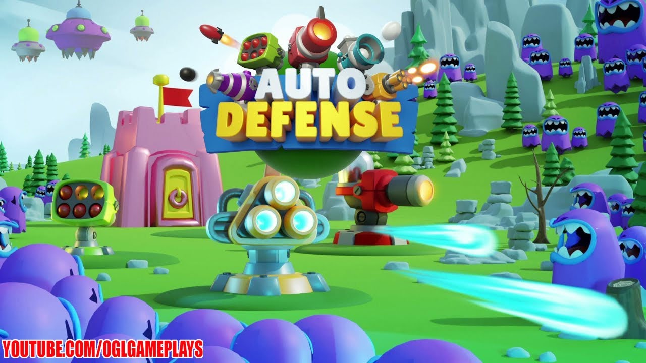Auto Defense Castle Battle Game - All Levels Gameplay Android,ios Part 1