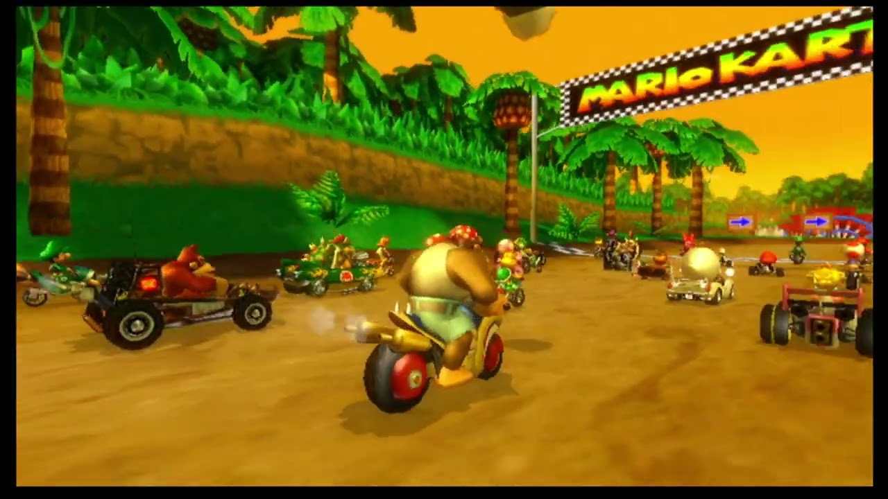 Mario Kart Wii with Impossible CPUS and 24 Players (Part 7).