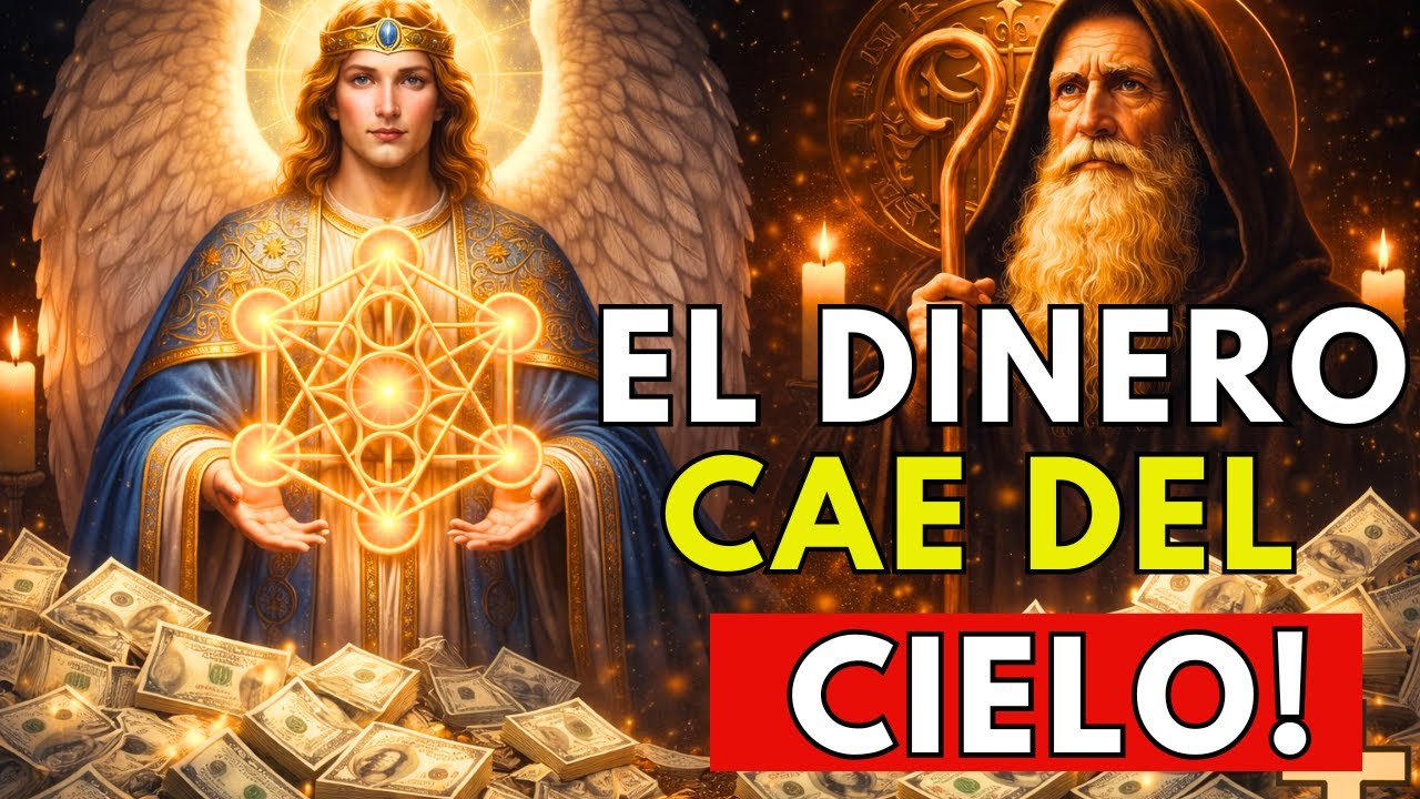 ROMPE la MALDICIÓN de la POBREZA con esta Oración PODEROSA de METATRÓN ⚡️ ¡El Dinero Cae del Cielo!