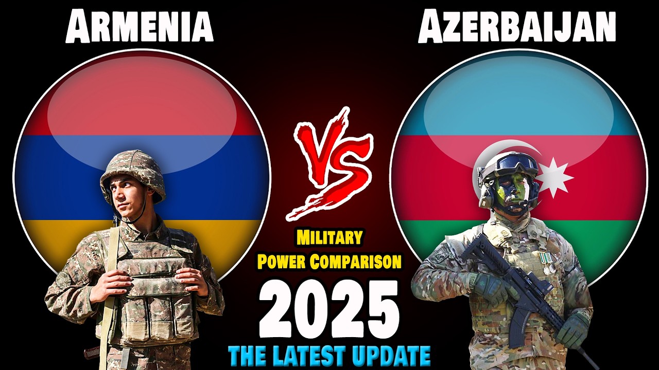 Сравнение военной мощи Армении и Азербайджана в 2025 году