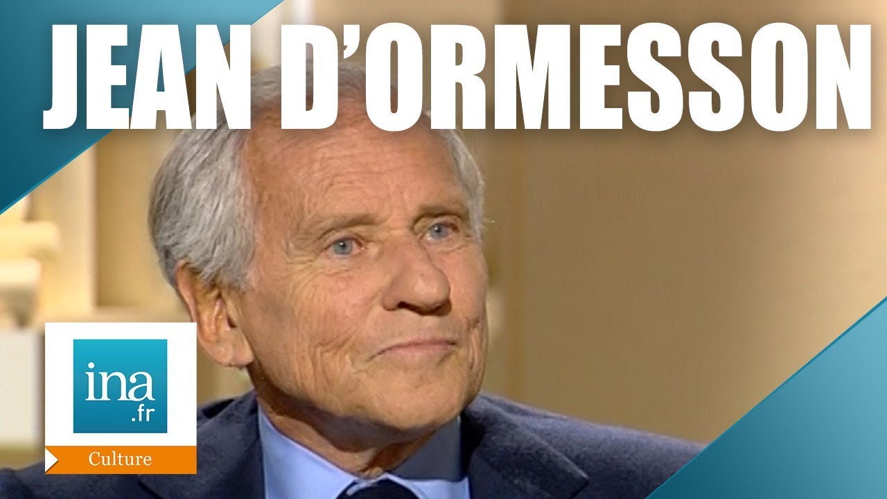 Jean d'Ormesson, sa relation avec François Mitterrand | Archive INA