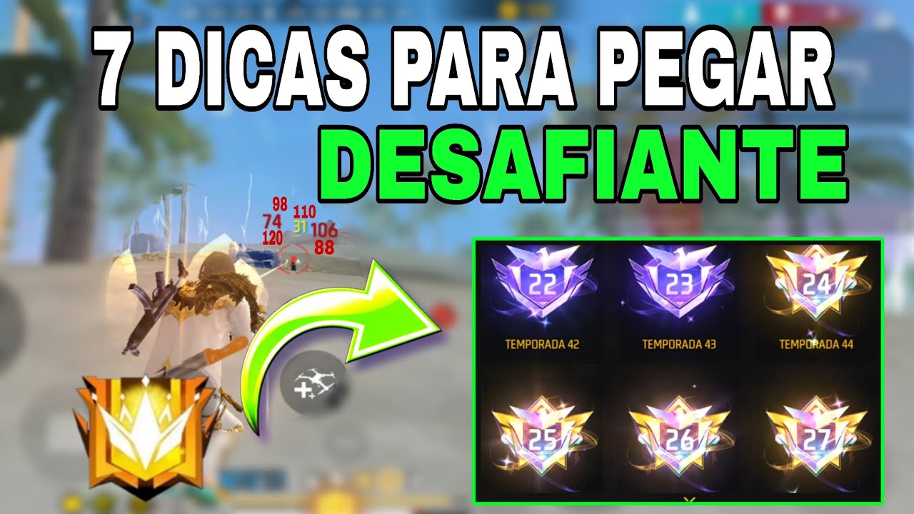 COMO PEGAR DESAFIANTE NA NOVA TEMPORADA 🏆🔥 AS MELHORES DICAS PARA SUBIR MUITO PONTO NA RANQUEADA 🎯