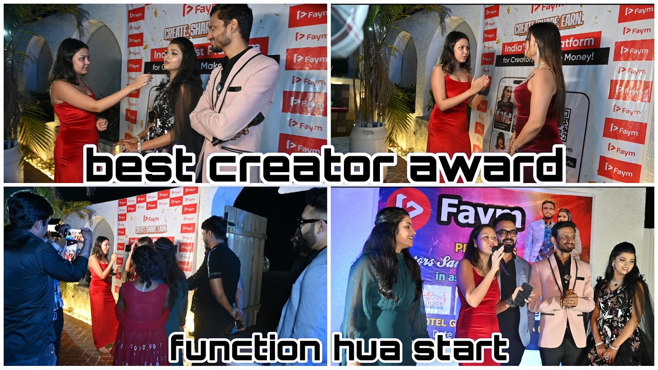 best creator award || function hua start
