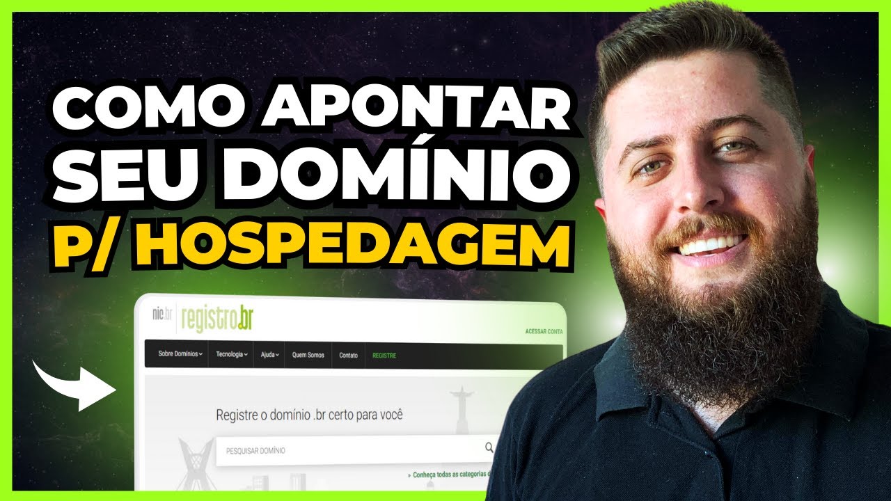 Como Apontar Domínio Registro.Br para Hospedagem [Hostgator, Hostinger e Outras]